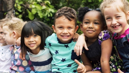 a group of cute kids