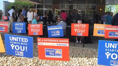 Donors gather at the LEAD UNITED event